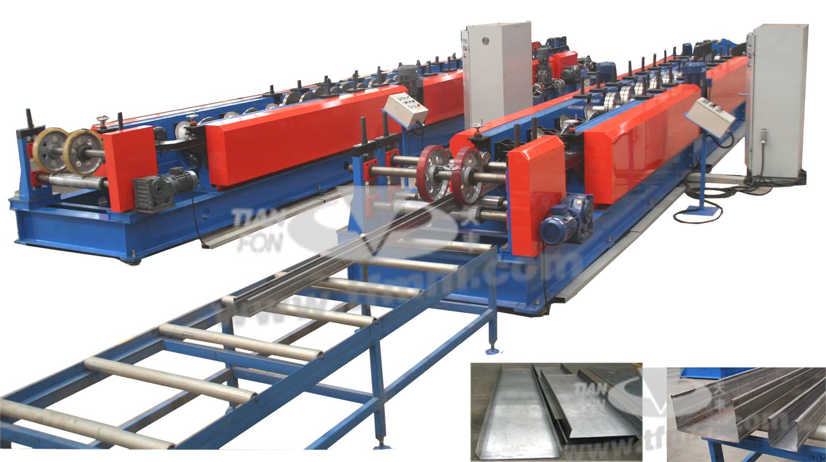 TF  cable bridge roll forming machine