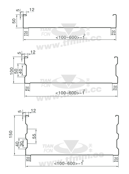 TF  cable bridge roll forming machine