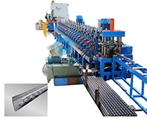 Sow feeding fence floor roll forming line 