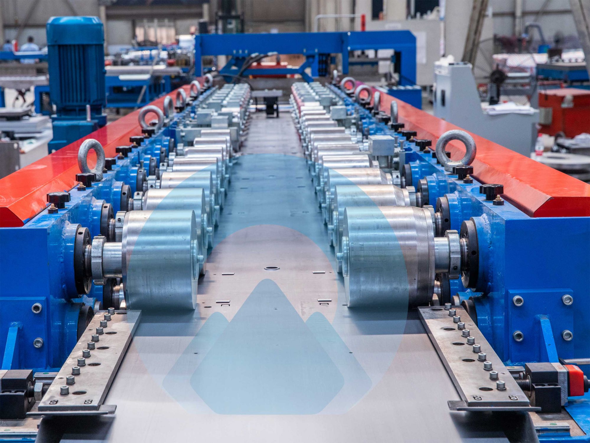 door panel roll forming line