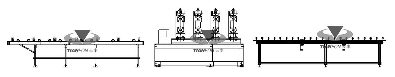 combination beam roll forming line