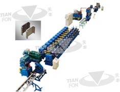 Stainless Metro Rail Roll Forming Line