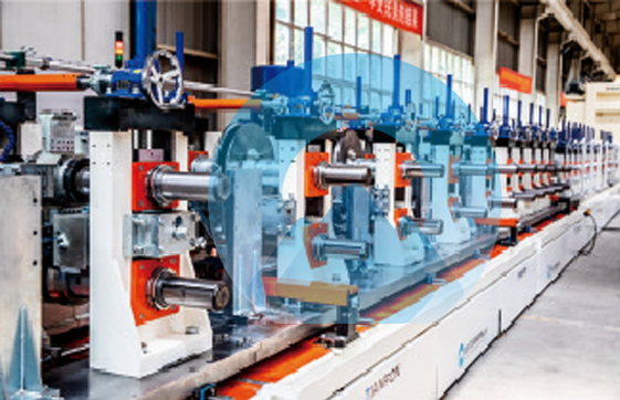 TF 71-105X SHELF UPRIGHT AUTO PUNCH ROLL FORMING LINE
